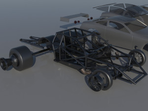Chevrolet Cobalt Pro Mod Modello di stampa 3D