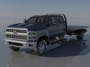 Chevrolet Silverado 5500 Tow Truck Model do druku 3D