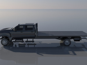 Chevrolet Silverado 5500 Tow Truck 3D Baskı Modeli