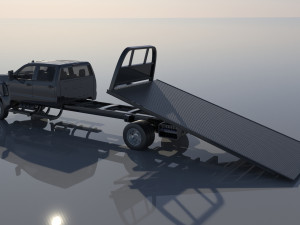 Chevrolet Silverado 5500 Tow Truck 3D Baskı Modeli