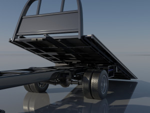 Chevrolet Silverado 5500 Tow Truck 3D Baskı Modeli