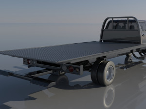 Chevrolet Silverado 5500 Tow Truck 3D Baskı Modeli