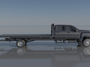 Chevrolet Silverado 5500 Tow Truck 3D Baskı Modeli