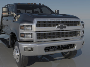 Chevrolet Silverado 5500 Tow Truck 3D Baskı Modeli
