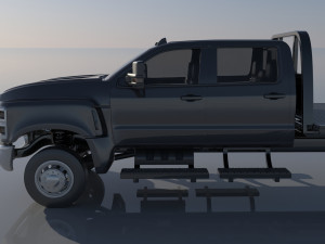 Chevrolet Silverado 5500 Tow Truck 3D Baskı Modeli