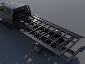 Chevrolet Silverado 5500 Tow Truck 3D Baskı Modeli