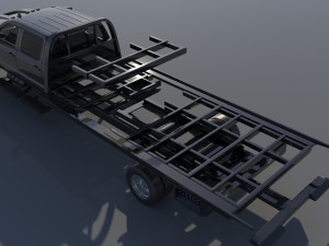 Chevrolet Silverado 5500 Tow Truck 3D Baskı Modeli