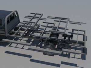 Chevrolet Silverado 5500 Tow Truck 3D Baskı Modeli