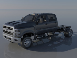 Chevrolet Silverado 5500 Tow Truck 3D Baskı Modeli