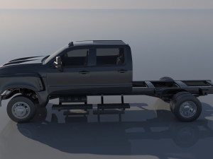 Chevrolet Silverado 5500 Tow Truck 3D Baskı Modeli