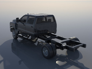 Chevrolet Silverado 5500 Tow Truck 3D Baskı Modeli