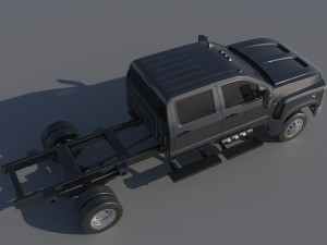 Chevrolet Silverado 5500 Tow Truck 3D Baskı Modeli