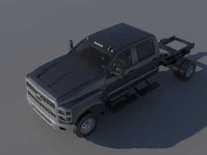 Chevrolet Silverado 5500 Tow Truck 3D Baskı Modeli