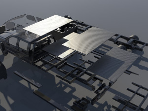 Chevrolet Silverado 5500 Tow Truck 3D Baskı Modeli