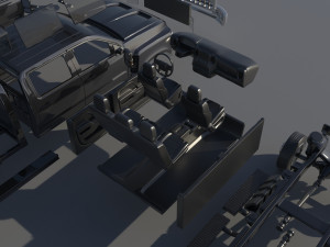 Chevrolet Silverado 5500 Tow Truck 3D Baskı Modeli