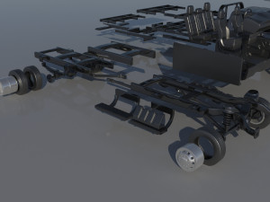 Chevrolet Silverado 5500 Tow Truck 3D Baskı Modeli