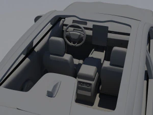 Fo rd Mus tang Mach-E 2022 3D Print Model