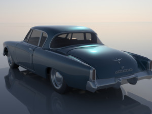 Studebaker Commander Coupe 1953 3D Print Model