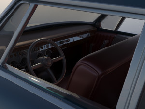 Studebaker Commander Coupe 1953 3D Print Model