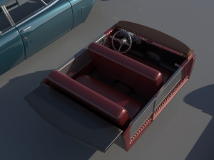Studebaker Commander Coupe 1953 3D Print Model