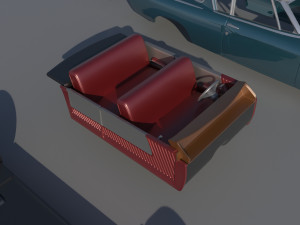 Studebaker Commander Coupe 1953 3D Print Model