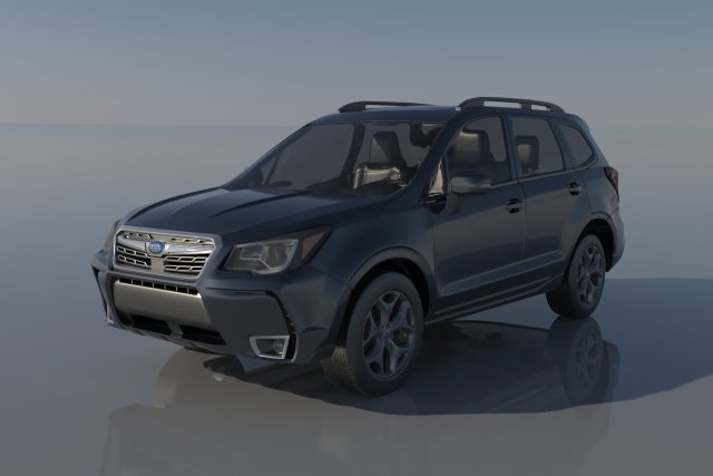 Subaru Forester 2017 20XT Modelo de impresión 3D .c4d .max .obj .3ds .fbx .stl .blend 