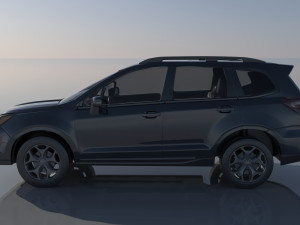 Subaru Forester 2017 20XT Modelo de impresión 3D