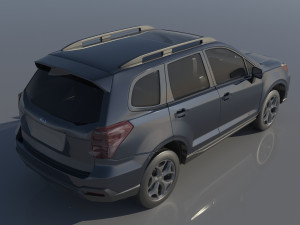 Subaru Forester 2017 20XT Modelo de impresión 3D