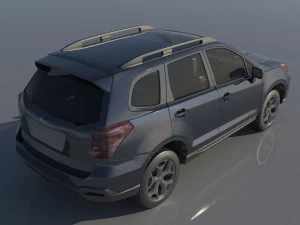 Subaru Forester 2017 20XT 3D Print Model