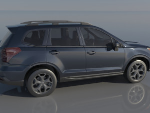 Subaru Forester 2017 20XT Modelo de impresión 3D