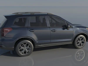 Subaru Forester 2017 20XT 3D Print Model