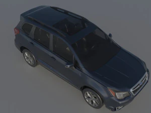 Subaru Forester 2017 20XT 3D Print Model