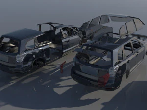 Subaru Forester 2017 20XT 3D Print Model