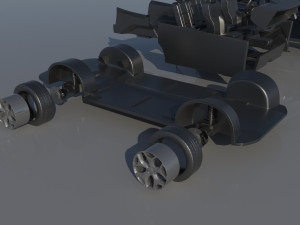 Subaru Forester 2017 20XT Modelo de impresión 3D