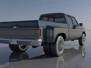 Chevrolet C30 Crew Cab 1975 Modello di stampa 3D
