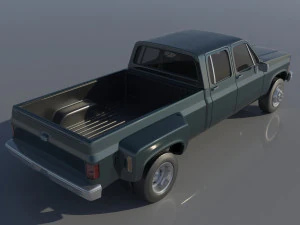 Chevrolet C30 Crew Cab 1975 3D Print Model