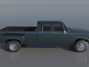 Chevrolet C30 Crew Cab 1975 Modello di stampa 3D