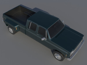 Chevrolet C30 Crew Cab 1975 Modello di stampa 3D