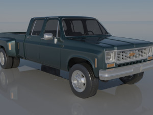Chevrolet C30 Crew Cab 1975 Modello di stampa 3D