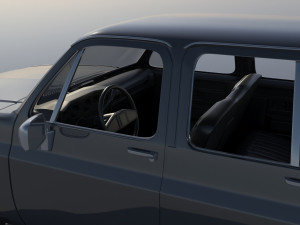 Chevrolet K30 Crew Cab 1975 3D Baskı Modeli