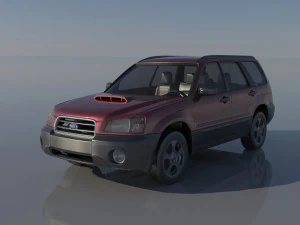 Subaru Forester 2003 р.в 3D Принт Модель