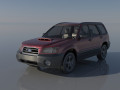 Subaru Forester 2003 3D Print Model