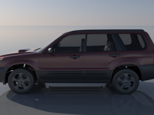 Subaru Forester 2003 3D Принт Модель