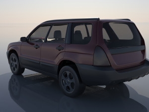 Subaru Forester 2003 3D Принт Модель