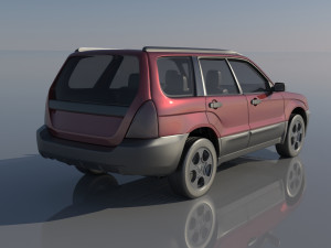 Subaru Forester 2003 3D Принт Модель