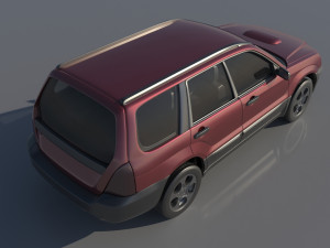Subaru Forester 2003 3D Принт Модель