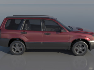 Subaru Forester 2003 3D Принт Модель