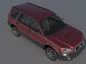 Subaru Forester 2003 3D Принт Модель