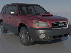 Subaru Forester 2003 3D Принт Модель