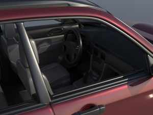 Subaru Forester 2003 3D Принт Модель